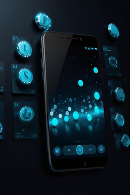 Smartphone mit Fiesta Slots App